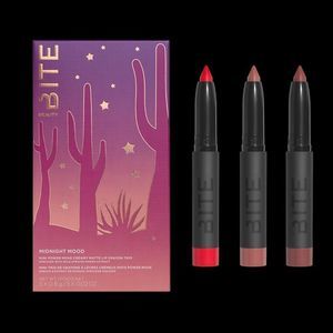 Bite Beauty Midnight Mood Mini Power Move Lip Crayon Trio - Brand New In Box